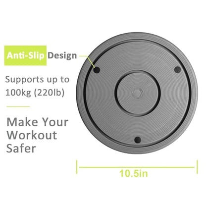 KYTO Waist Twister Disc – Core Trainer Board with Digital Counter, Ab Workout Equipment with 360° Rotation, Non-Slip Foot Massage Design for Home, Office Fitness