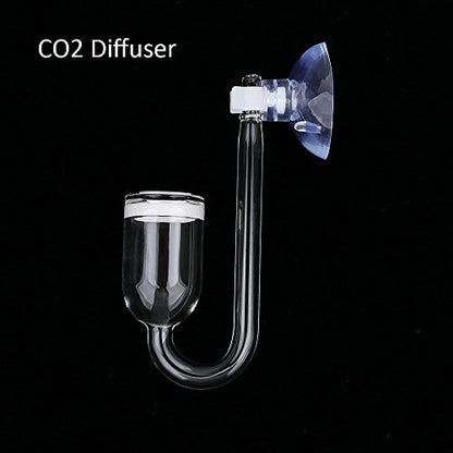 CO2 Diffuser Glass Reactor for Aquarium Planted Tank (CO2 Diffuser) - color: CO2 Diffuser-Nano