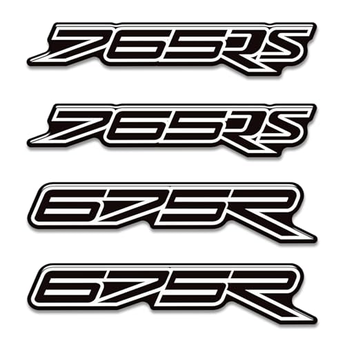Motorcycle 3D Tank Pad Compatible with Triumph Street Triple Daytona 675 765R RS Stickers Gas Kit Knee Fish Bone Tank Pad Decals Fit for 675 765 R RS Stickers Decals Tank Protection Waterproof (A-1) - color: A-1