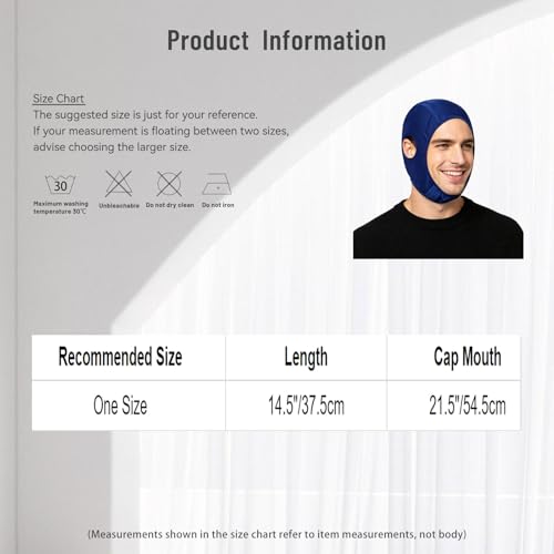 Women Men Full Cover Wrestling Headgear Grappling Hair Cap with Open Ears for Going Out Yoga - color: Light Green
