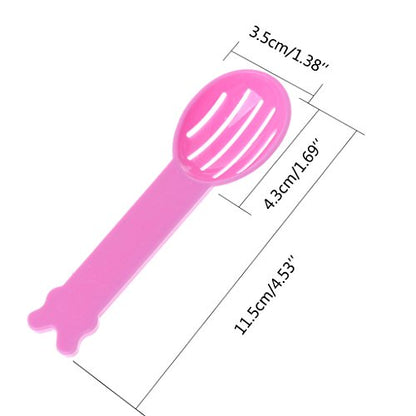 Litter Scoop for Hamster Pet Litter Scoop Hamster Cleaning Shovel Dog Pooper Small Pet Clean Shovel,Random Color 1pc