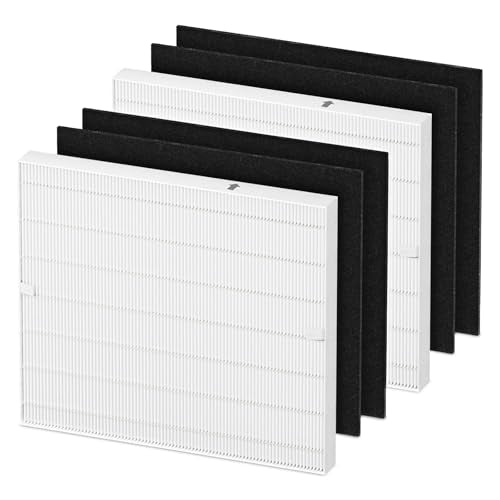 Fil-fresh 2-Pack Airmega AP-1512HH Filter Replacement for Coway Air Purifier - color: 2 HEPA + 4 Carbon Filter