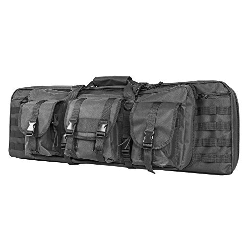 VISM by NcSTAR Double Carbine Case - color: Urban Gray, size: 36-"