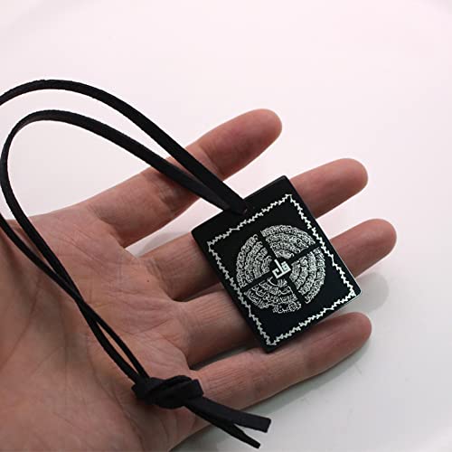 Islam Car Hanging Two Sides with Ayatul Kursi and dua for Travel Stainless Steel car pednant