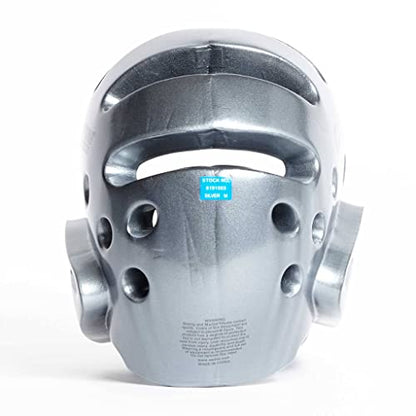Proforce Lightning Headgear - color: Silver, size: Youth