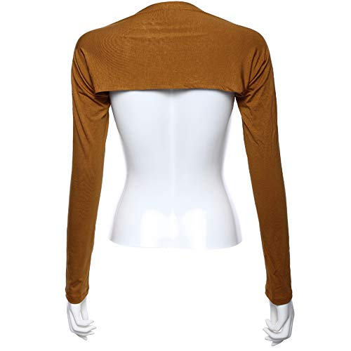 Women Anti-UV Cooling Shawl UV Protection Arm Sleeves Sun Protector for Golfing Riding Running Outdoor Activities - color: Camel