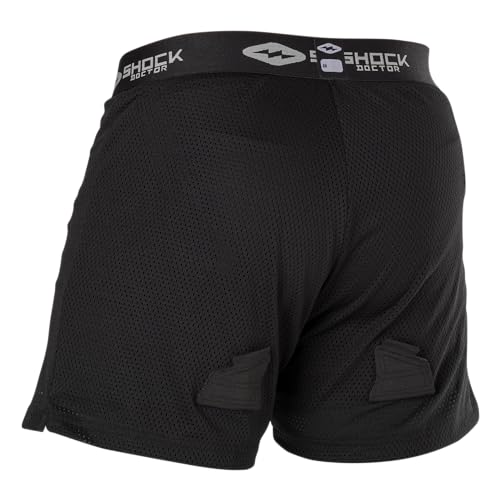 Shock Doctor Men’s Loose Hockey Short Supporter with BioFlex Cup Included. for Adult Men - size: X-Large