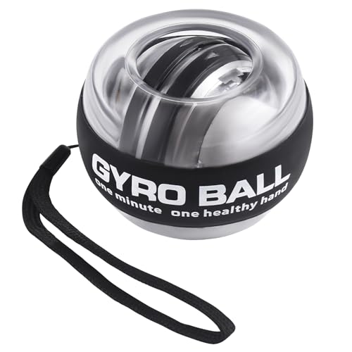 LUMIXA Wrist Ball 2025 - Auto-Start Gyroscopic Hand Exerciser Ball for Wrist & Forearm Strengthening, Gyro Ball Muscle Rehabilitation Therapy