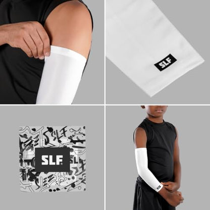 Solid Arm Sleeve - color: Basic White, size: 3X-Large