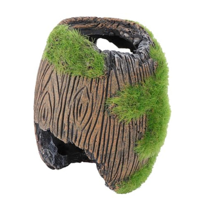 ULTECHNOVO 1pc Simulated Wine Barrel Aquarium Ornament Landscape Ornament for Fish Tank Hiding Cave Ornament Fish Tank Decor Aquarium Decoration Simulation Barrel Hiding Cave