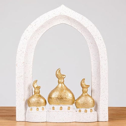 Ramadan Celebration Statue - This Beautifully Handcrafted Resin Ornament Features Intricate Detailing and Makes a Meaningful - color: Ramadan Celebration Statue