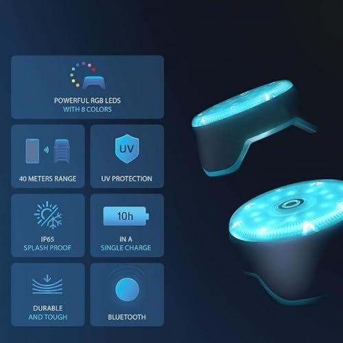 Reaction Training Led Lights,6PCS Agility Reaction Training Lights,Improve Reaction Time,Fitness,Speed and Agility for Coaches,Gyms,Sports Facilities