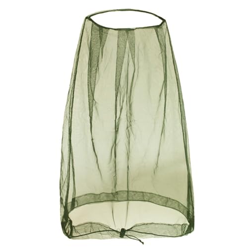 Practical Head Covers with Fine Density Mesh Antibug Head Net for Women Men Unisex Hiking Camping Fishing Accessories Gnat - color: B