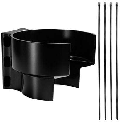 1Pcs Swimming Pool Plunger Valve Bracket Includes Zip Ties, Long-Lasting Anti-Slip Pool Hose Holder, Prevents Kinks & Damage, Compatible with Intex Bestway Coleman