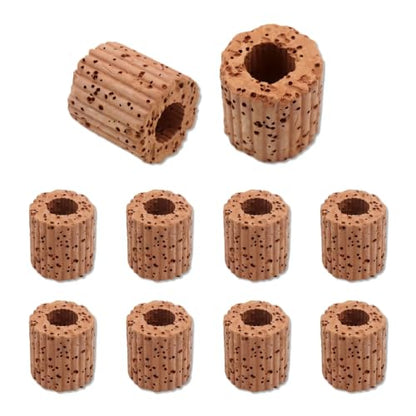 10-Pack 25mm Aquatic Plant Ring Base for Aquarium Pots | water plant holder, fish tank aquascape support, ceramic pot mount fit, plant stem secure clip, diy tank landscape