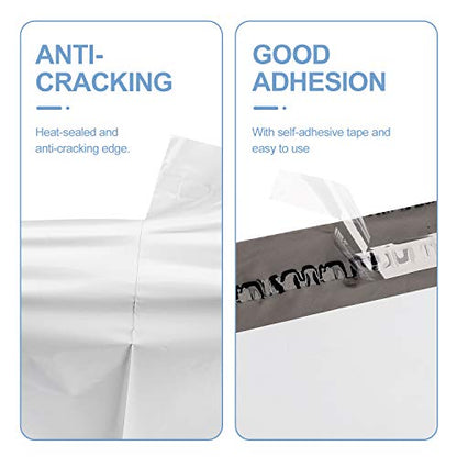 Metronic Large Poly Mailers 19x24 50 Pack, White Self Seal Shipping Bags | Strong Thick Tear-resistant Waterproof Mailing Bags, Shipping Envelopes, Packaging Bags for Clothing, Small Business. - color: White, size: 19x24 50PC