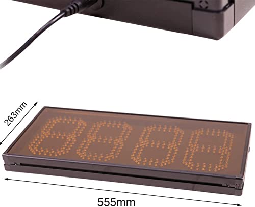 LED Substitution Board for Soccer, Football Electronic Substitution Board, Football Game Injury Stop Time Display Boards, Football Referee Substitution Board,Digital Cricket Scoreboard,Double-Sided