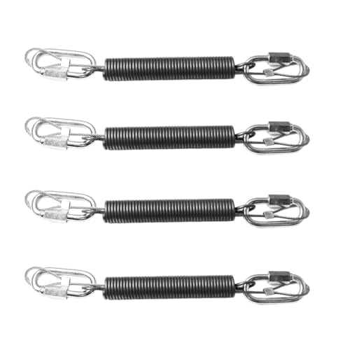 200LBS-MB Heavy Bag Hanger Noise Vibration Dampening Ceiling Mount | Premium 4mm Steel Bracket with Built In Vibration Dampening Spring, Engineered to Support 12 to 16 Inch Joist Structures