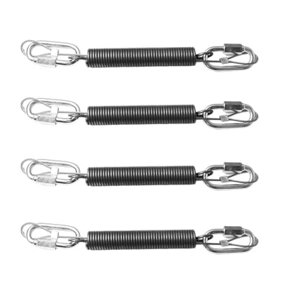 200LBS-MB Heavy Bag Hanger Noise Vibration Dampening Ceiling Mount | Premium 4mm Steel Bracket with Built In Vibration Dampening Spring, Engineered to Support 12 to 16 Inch Joist Structures