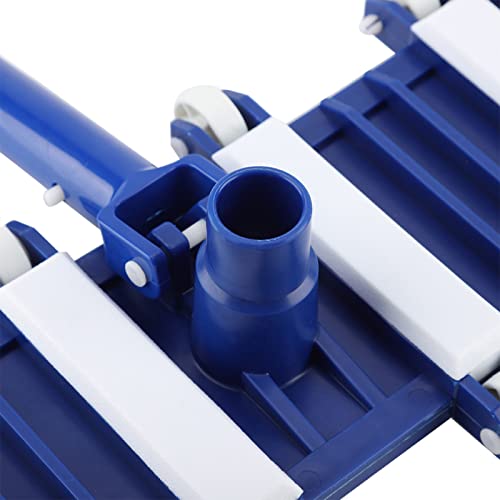 Heavy Duty Pool Vacuum Head for Swimming Pools, Fish & Aquariums – Soft, 1.25" Pole Fit, 1.5" Hose Connector