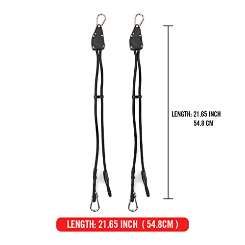 Flex Double End Punching Bag - Bungee Cords w/Special Flex Adjustable System - Durable Bladder Speed Bag - Boxing Training Equipment for Adults - Home Gym Accessories - style: Bungee Cords