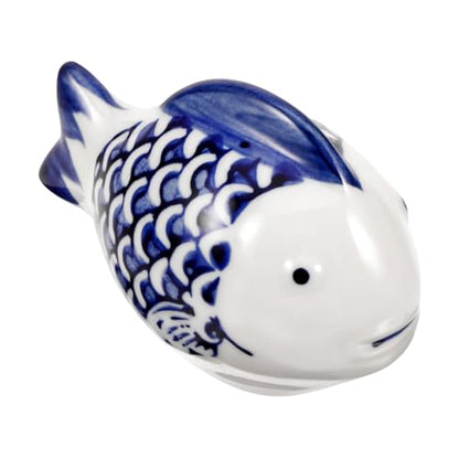 GARVALON 2pcs Aquarium Floating Animal Craft Adorable Ceramic Fish Statue for Fish Tank Decoration Lightweight Easy to Maintain Stunning for Home Office Decor