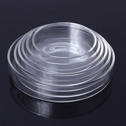 Shrimp Feeder Dish Glass Feeding Tray Aquarium Fish For Tank Reptiles Round Bowl 3.9in 3.5in 3.2in 3.0in 2.6in 2.4i Fish Tank Supplies Shrimp Feeder Tube Shrimp Feeder Dish Shrimp Feeder Dish And