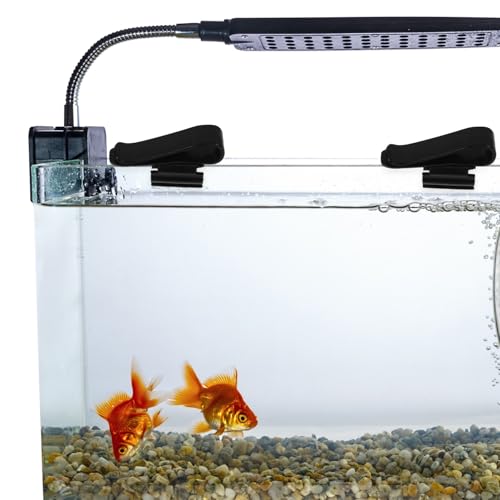 6pcs Aquarium Water Pipe Clamps Plastic Hose Clips Multi-piece Set for Fish Tank Water Pipe Fixing Easy Operation Sturdy Aquarium Accessories