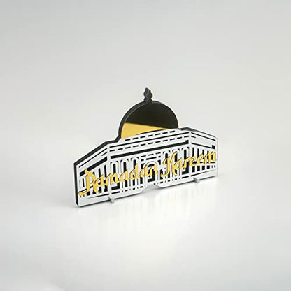 iwa concept Ramadan Kareem Masjid Al-Aqsa Islamic Table Decor | Eid Mubarak | Ramadan Mubarak | Ramadan Decoration | Islamic Table Decor - size: Masjid Al-Aqsa