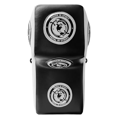 Outslayer Wall Mount Punching Bag - Space-Saving Boxing Training Equipment for Hooks, Uppercuts, Straight Combinations - High Density Foam, Wall Mounted Uppercut Boxing Bag - color: White