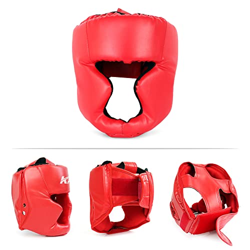 ACAGALA Kickboxing Head Gear for Adults/Kids MMA Training Sparring Martial Arts Boxing Helmet