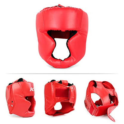 ACAGALA Kickboxing Head Gear for Adults/Kids MMA Training Sparring Martial Arts Boxing Helmet