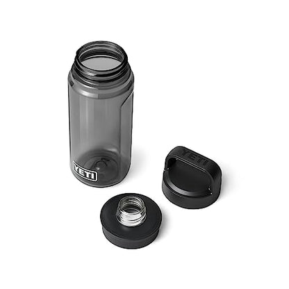 YETI Yonder Water Bottle with Yonder Chug Cap, Lightweight, Leakproof and BPA-Free - color: Charcoal, style: 20oz