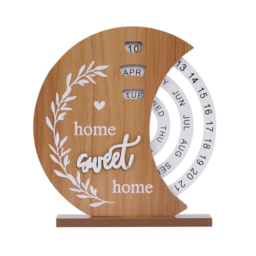 Wooden Ramadan Advent Countdown Calendar - Desktop Ramadan Decorations Eid Mubarak Table Decor,Rotatable 30 Days Countdown Calendar Ramadan Islam Kareem Party Table Centerpieces Décor - color: Type #01
