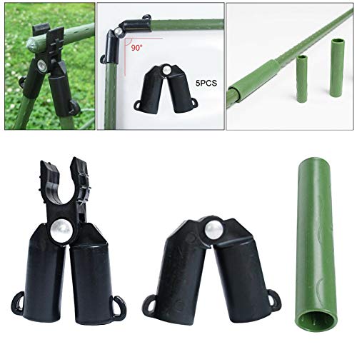 Adjustable Plant Trellis Connector Clip Plastic Plant Connector Stakes | 70 Pieces Plant Trellis Connector Clip Plastic Plant Connector Stakes Garden Plastic Connecting Joint Buckle Clip 11mm - size: 11mm