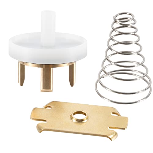 905-052 765 Check Valve Assembly Repair Kit, 3 PCS Replacement Fit for 1" THRU 1-1/4" Model 765 Pressure Vacuum Breakers, Includes Spring, Retainer & Holder(White)