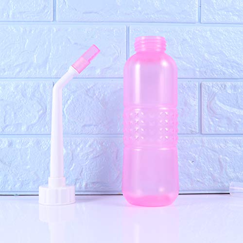 Exceart Douche Bottles for Women Vaginal Wash Pink/Blue 560ml Vaginal Shower Spray Bottle Vaginal Health Cleanser (Pink)