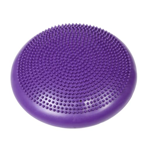 GANAZONO Thickened Inflated Wobble Cushion for Core Stability Sensory Training Pad Comfortable Balance Disc for Yoga Fitness and Exercise Versatile Kneeling Cushion for Ages