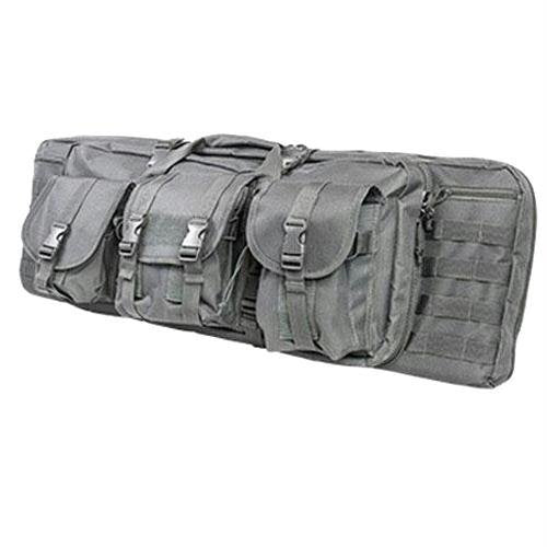 VISM by NcSTAR Double Carbine Case - color: Urban Gray, size: 36-"
