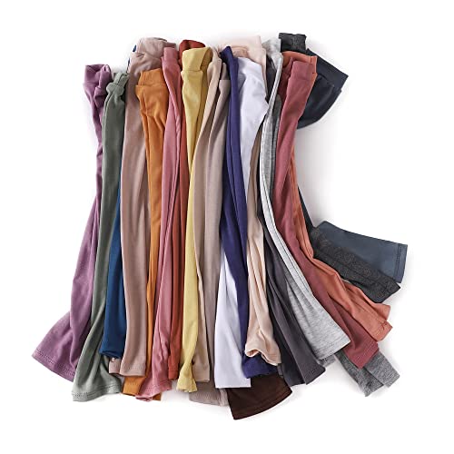 4 Pairs Muslim Elastic Arm Sleeves for Women Modal Cotton Sunscreen UV Protection lslamic Arab Ramadan Sleeve Cover - color: 3 +9 +15+ 21