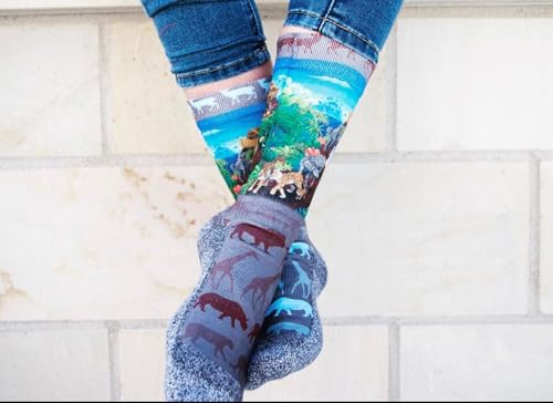 Bible Verse Socks for Women - Christian Crew Socks | Inspirational and Comfortable, Easter Gift Idea - color: Noahs