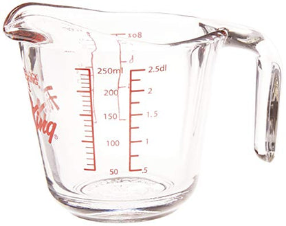 Anchor Hocking Fire-King Measuring Cup, Glass, 1-Cup - size: 1-Cup