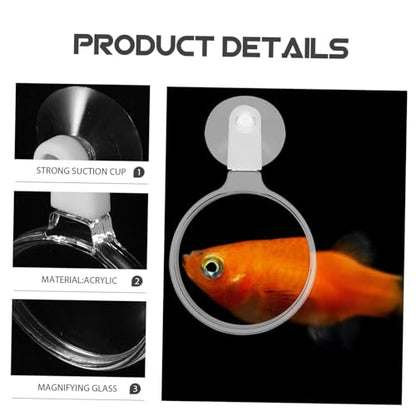 SUPVOX Magnifier for Fish Tank Acrylic Magnifying Glass Coral Viewer Aquarium Magnifier