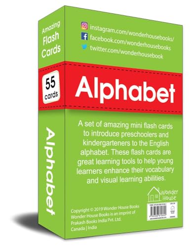 Amazing Flash Cards Alphabet: Early Development OF Preschool Toddler (54 Cards)