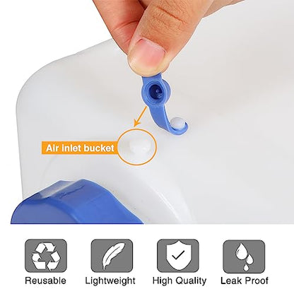 REDCAMP 4 Gallon/15L Portable Water Container with Spigot,Camping Water Jug,Camping Water Container, Large Water Tank,Portable Emergency Water Storage for Camping,Car,Hiking,Hurricane Supplies | BPA Free Camping Water Jug, No Leakage Water Tank, Portable