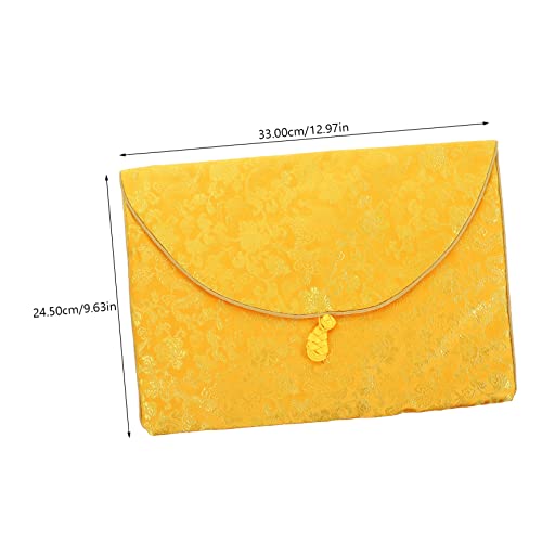 OFFSCH Jewelry Pouch Brocade Pattern Buddhist Pouch Bag Quran Cover Case Storage Container Zen Book Wrap Home Supply : Arts, Crafts & Sewing