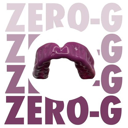 Zero-G Sports Mouthguard Purple 1-Pack - Adult Size - Boil & Bite - Basketball, Football, Soccer, Baseball, Hockey, Lacrosse - color: Purple