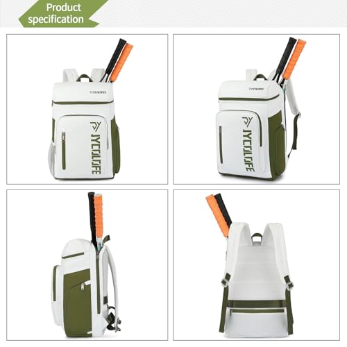 gym duffel bag backpack wrestling bag with shoe compartment 4 kinds of back method waterproof sports walking laptop - color: D-green