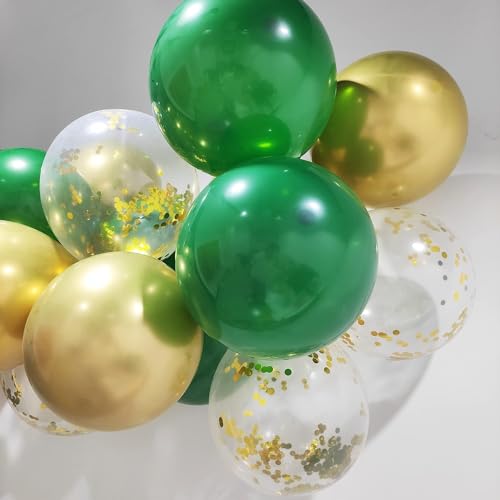 Graduation Party Decorations Green Gold 2026/Green Gold Graduation Decorations/Green Gold Balloons/St. Patrick’s Day/Birthday Decor