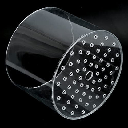 Acrylic Transparent Feeder Cover Anti Feeding Shrimp for Aquarium Fish Tank (150mm) - size: 150mm